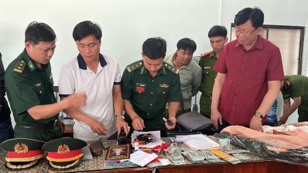 BĐBP Quảng Ngãi phát hiện nhóm đối tượng giả danh cán bộ cao cấp Quân đội
