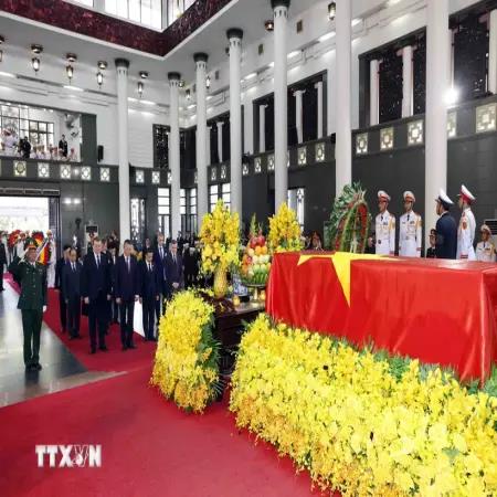 Niềm tiếc thương của lãnh đạo các nước tiễn biệt Tổng Bí thư Nguyễn Phú Trọng