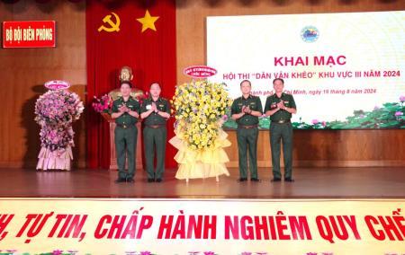 Khai mạc Hội thi Dân vận khéo khu vực III năm 2024