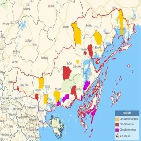 Quảng Ninh: Mưa lớn kéo dài gây nguy cơ cao xảy ra lũ quét, sạt lở