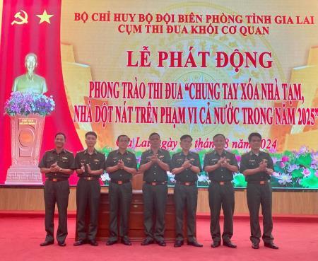 BĐBP Gia Lai hưởng ứng phong trào thi đua Chung tay xóa nhà tạm, nhà dột nát trên phạm vi cả nước năm 2025