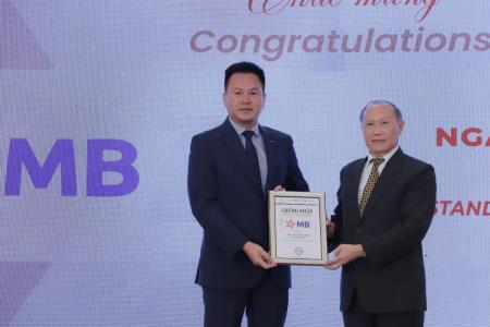 MB được vinh danh ‘Ngân hàng Việt Nam tiêu biểu 2024