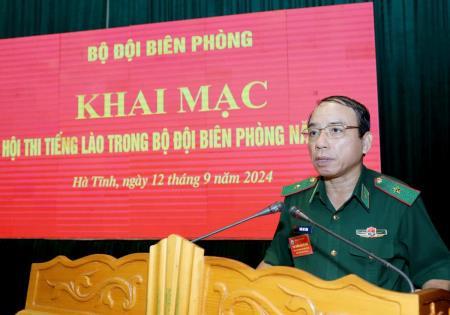 Khai mạc Hội thi tiếng Lào trong BĐBP năm 2024