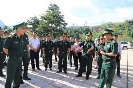 Kiểm tra công tác chuẩn bị cho Chương trình Giao lưu hữu nghị Quốc phòng biên giới Việt Nam - Lào lần thứ 2