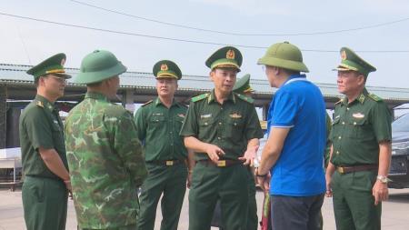 Bộ Tư lệnh BĐBP kiểm tra công tác phòng, chống bão số 3 tại thành phố Hải Phòng