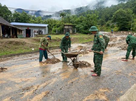 BĐBP Nghệ An chủ động ứng phó trước mùa mưa lũ