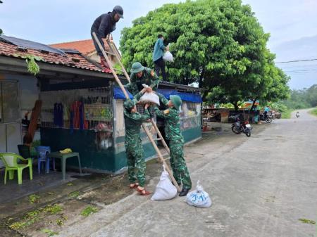 Đồn Biên phòng cửa khẩu cảng Vạn Gia, Đồn Biên phòng cửa khẩu quốc tế Móng Cái chủ động ứng phó với bão số 3