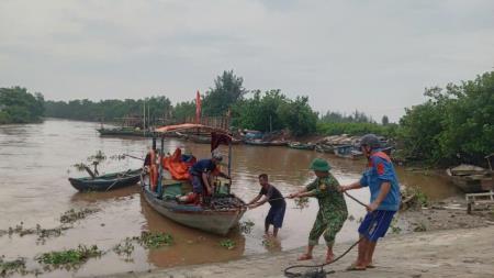 BĐBP Thái Bình: Sẵn sàng cơ động, xử lý các tình huống khi bão số 3 đổ bộ vào đất liền