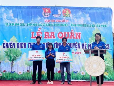 BĐBP Sóc Trăng ra quân chiến dịch Thanh niên tình nguyện Hè năm 2023