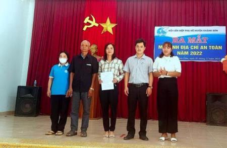 Ra mắt và tập huấn mô hình Địa chỉ an toàn
