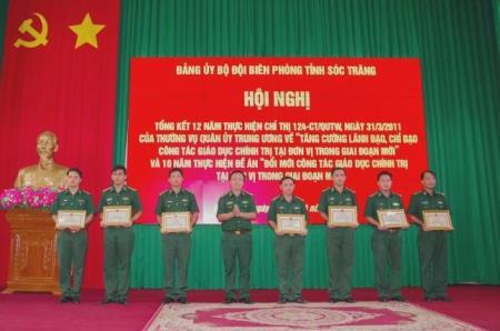 BĐBP Sóc Trăng: Tăng cường lãnh đạo, chỉ đạo công tác giáo dục chính trị tại đơn vị trong giai đoạn mới