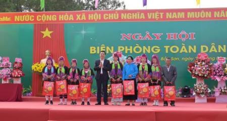 Ngày hội Biên phòng toàn dân tại xã Bắc Sơn