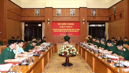 Bộ Quốc phòng gặp mặt đại biểu Quốc hội đang công tác trong Quân đội