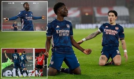 Man City hủy diệt đối thủ, Arsenal đòi nợ Southampton