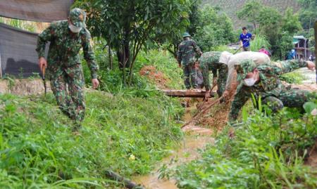 BĐBP Kon Tum ra quân xây dựng nông thôn mới