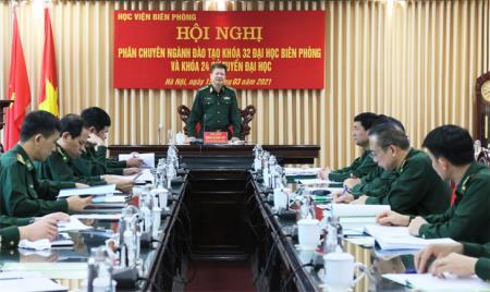 Phân chuyên ngành đào tạo khóa 32 Đại học Biên phòng và khóa 24 Cử tuyển đại học