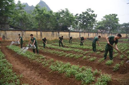 Điểm sáng trong xây dựng đơn vị chính quy, xanh, sạch, đẹp