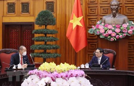 Thủ tướng đề nghị WHO hỗ trợ sản xuất, công nhận vaccine trong nước