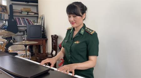 Niềm tự hào của những nhạc sĩ quân hàm xanh