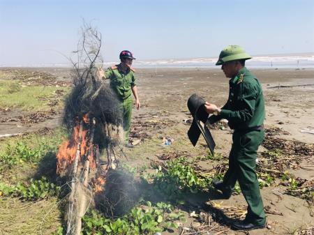 Tuyên truyền, thu gom, xử lý vật dụng đánh bắt chim hoang dã