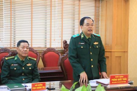 Chuẩn bị cho Chương trình Xuân Biên phòng ấm lòng dân bản Tết Nguyên đán Quý Mão