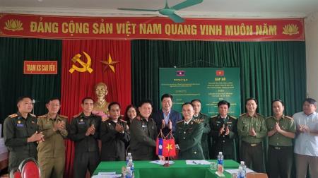 Tăng cường phối hợp trong bảo vệ biên giới, phòng chống tội phạm giữa các đơn vị bảo vệ biên giới Việt Nam - Lào