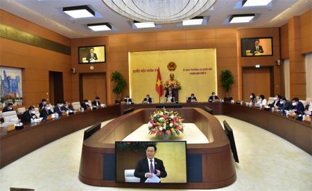Khai mạc Phiên họp thứ Tám của Ủy ban Thường vụ Quốc hội