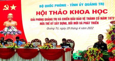 Tiếp tục khẳng định giá trị cuộc chiến đấu bảo vệ Thành cổ Quảng Trị