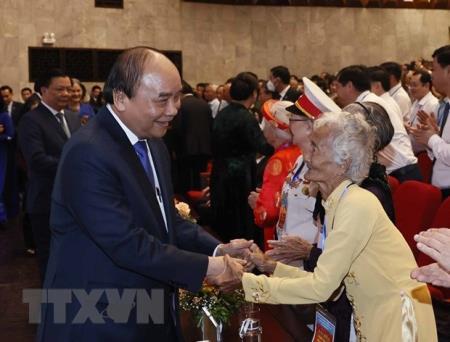 Lễ kỷ niệm 75 năm Ngày Thương binh-liệt sỹ và Tuyên dương Người có công với cách mạng