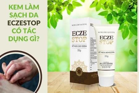 Kem bôi thảo dược Eczestop hết ngứa, sạch eczema, viêm da cơ địa