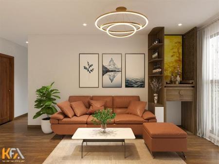 Hoàn thiện nội thất căn hộ chung cư cao cấp 100m2 tại Hà Nội