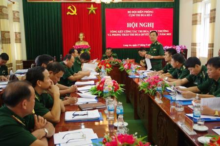 Cụm thi đua số 4 BĐBP: Nhiều thành tích trong thực hiện nhiệm vụ quản lý, bảo vệ biên giới