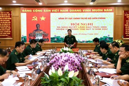 Lãnh đạo, chỉ đạo, thực hiện hiệu quả các mặt công tác Đảng, công tác Chính trị trong quý IV/2022