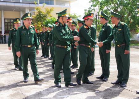 Bộ Tổng Tham mưu kiểm tra công tác sẵn sàng chiến đấu, quản lý, duy trì kỷ luật và tổ chức Tết Nguyên đán Quý Mão 2023 tại BĐBP Kon Tum