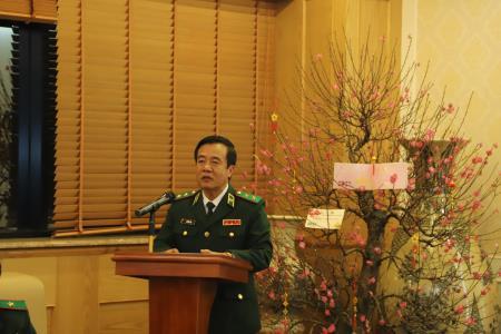 Thủ trưởng Bộ Tư lệnh BĐBP chúc Tết đêm Giao thừa