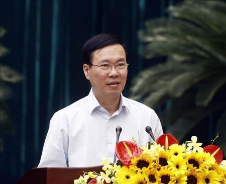 Chủ tịch nước Võ Văn Thưởng: Chủ động phòng ngừa, đấu tranh kiên quyết làm thất bại âm mưu diễn biến hòa bình của các thế lực thù địch