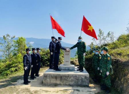 Tuần tra liên hợp trên khu vực biên giới tỉnh Hà Giang