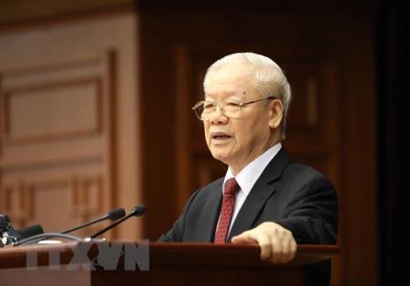 Tổng Bí thư Nguyễn Phú Trọng tổng kết Hội nghị giữa nhiệm kỳ Ban chấp hành Trung ương Đảng khóa XIII