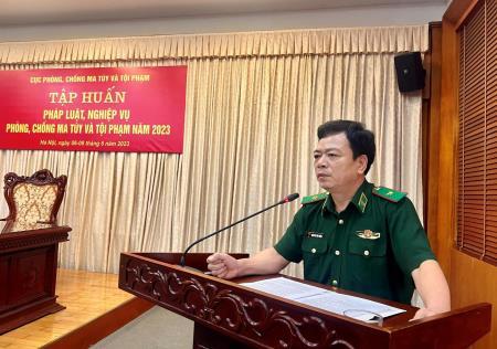 Tập huấn pháp luật, nghiệp vụ phòng, chống ma túy và tội phạm năm 2023