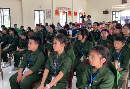 Trải nghiệm Chúng em làm chiến sĩ Biên phòng