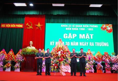Khóa 22 - Sĩ quan Biên phòng gặp mặt kỷ niệm 30 năm Ngày ra trường