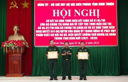BĐBP Bình Thuận: Sơ kết 3 năm thực hiện Kết luậnsố 01-KL/TW của Bộ Chính trị