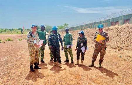 Sĩ quan trẻ Biên phòng với nhiệm vụ gìn giữ hòa bình ở Trung Phi