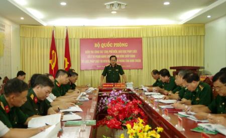 Thượng tướng Võ Minh Lương kiểm tra công tác 1389 tại BĐBP Ninh Thuận