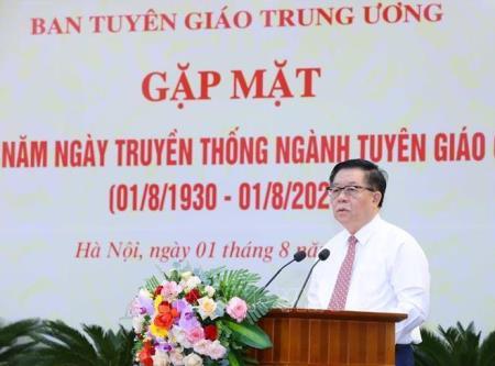 Ngành Tuyên giáo khẳng định vị trí đặc biệt trong công tác lãnh đạo của Đảng