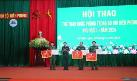 Bế mạc Hội thao thể thao Quốc phòng trong BĐBP khu vực I năm 2024