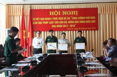Lào Cai sơ kết giai đoạn 1 Đề án Tăng cường PBGDPL