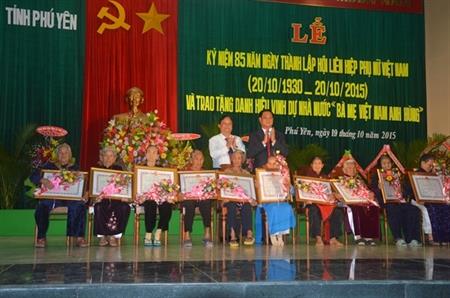 93 bà mẹ Phú Yên được tặng, truy tặng danh hiệu Mẹ Việt Nam Anh hùng
