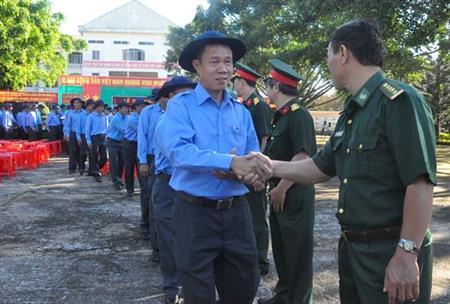 Xuất quân thực hiện nhiệm vụ tìm kiếm, quy tập liệt sỹ hy sinh ở Cam-pu-chia