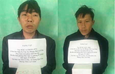 BĐBP Lai Châu phá thành công hai chuyên án ma túy